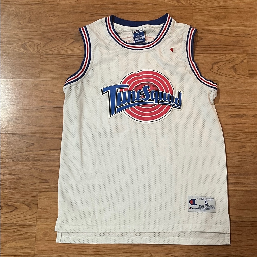 Champion Tune Squad Jersey- Space Jam Jordan Tweety Looney Lunes size small
